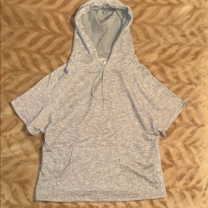 EXOEXO cutoff sleeve sweater